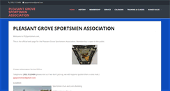 Desktop Screenshot of pgsportsmen.com